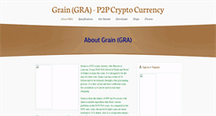 Desktop Screenshot of graincoin.net